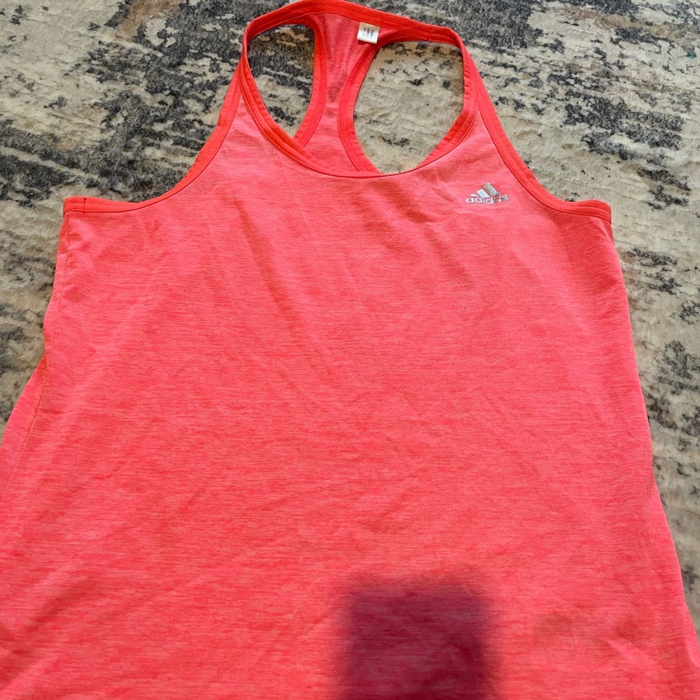 Coral Adidas top